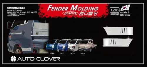 Ốp góc hông cabin kép